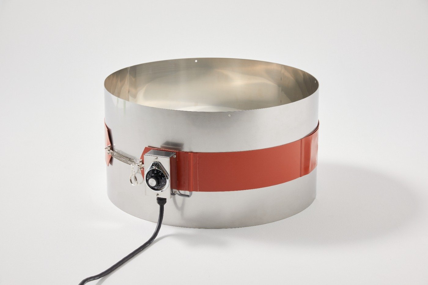 BAOSHISHANドラム缶ヒーター オーエムヒーター ドラム缶用加熱機器 加熱ベルト ノブ型 オレンジ200L110V (200L 174  物流、運搬用